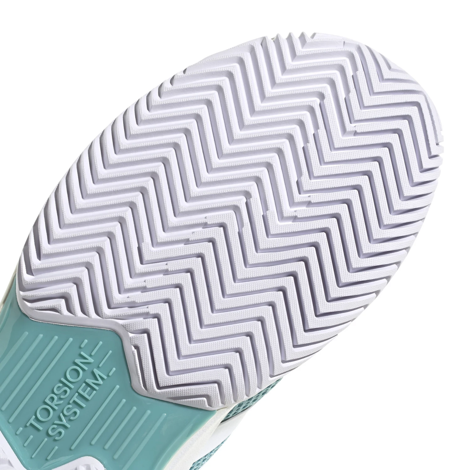 ADIDAS CourtJam Control All Court Shoe Women - Green, White - Image 9