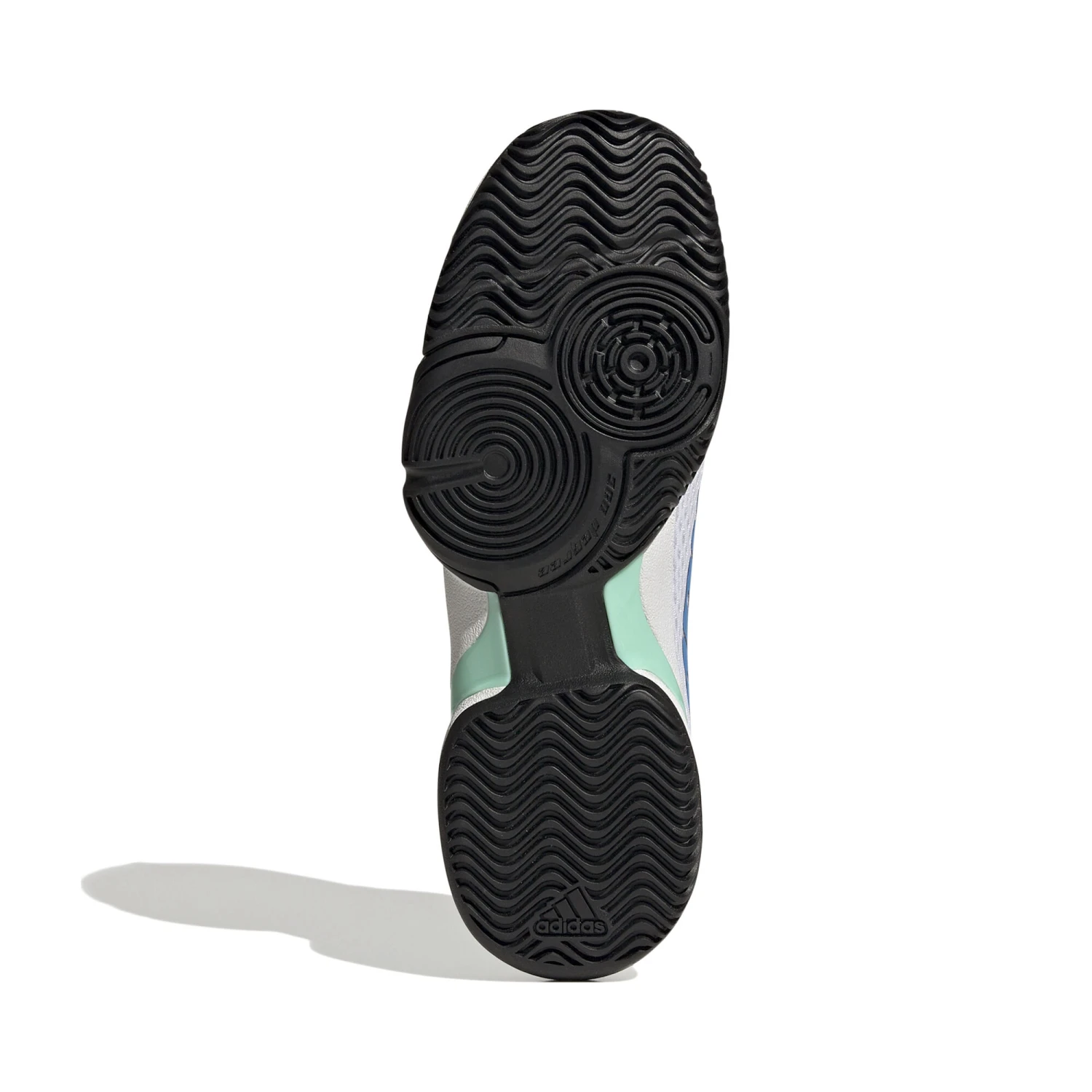 ADIDAS Barricade All Court Shoe Kids - White, Blue - Image 5