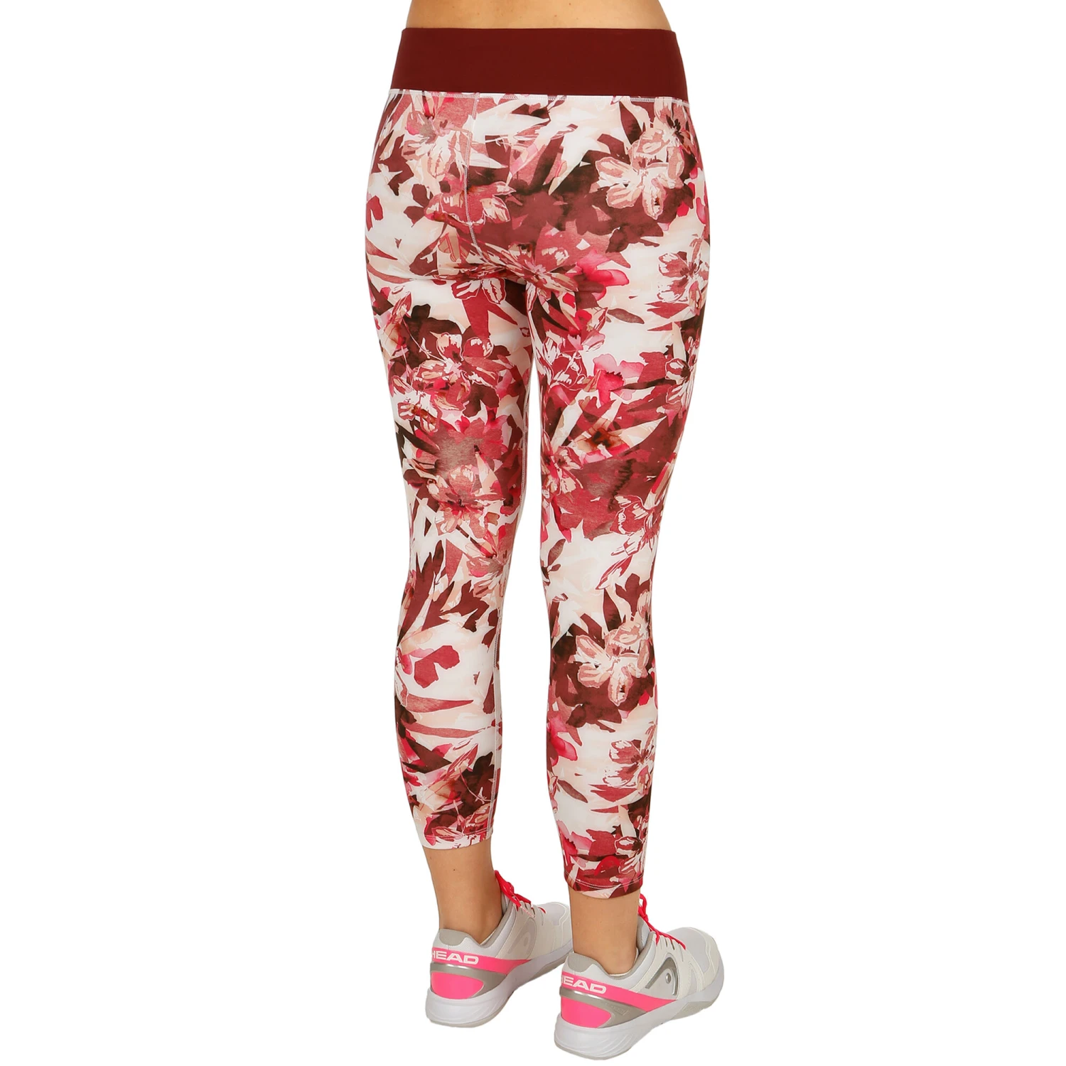 Head Vision Graphic Training Pants Women - Coral, Dark Red - Image 2