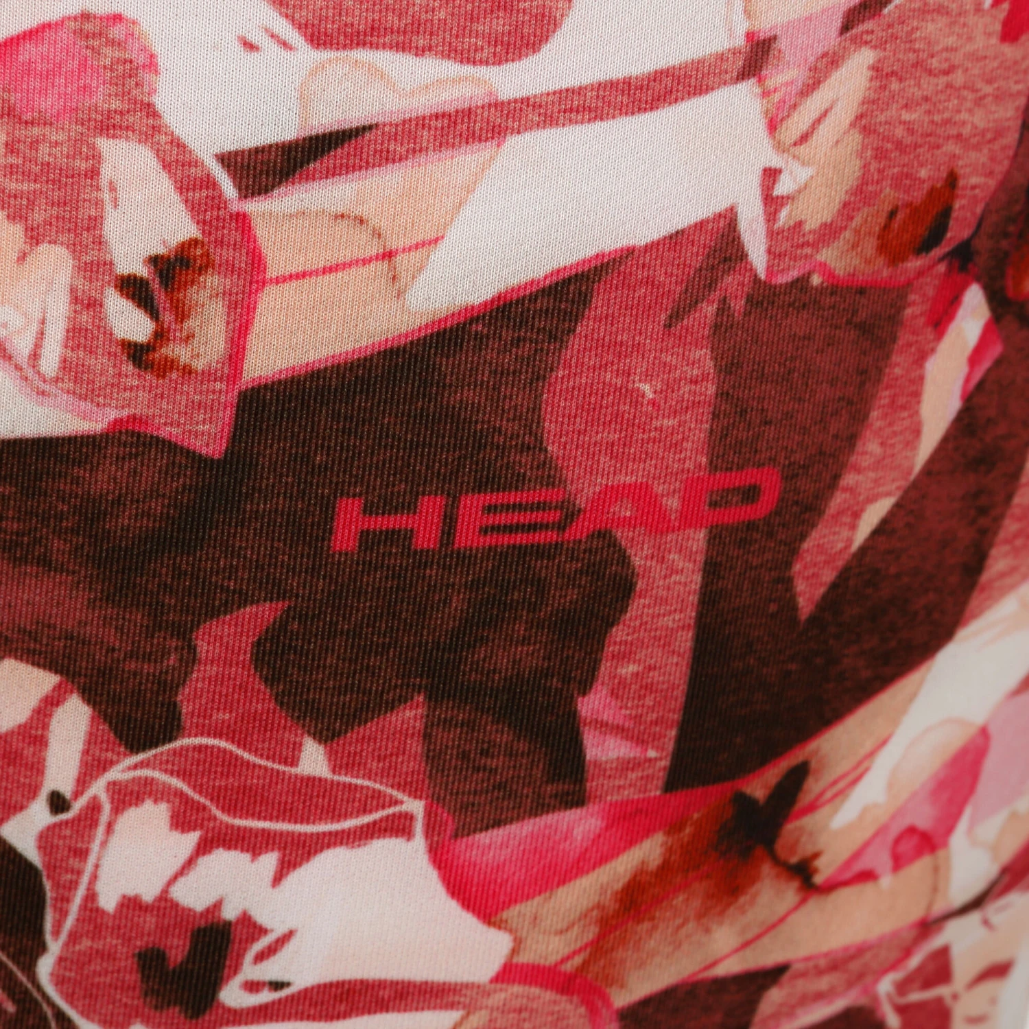 Head Vision Graphic Training Pants Women - Coral, Dark Red - Image 4