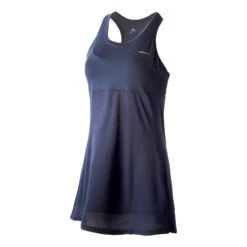 Head Demi Dress Women - Dark Blue, Silver