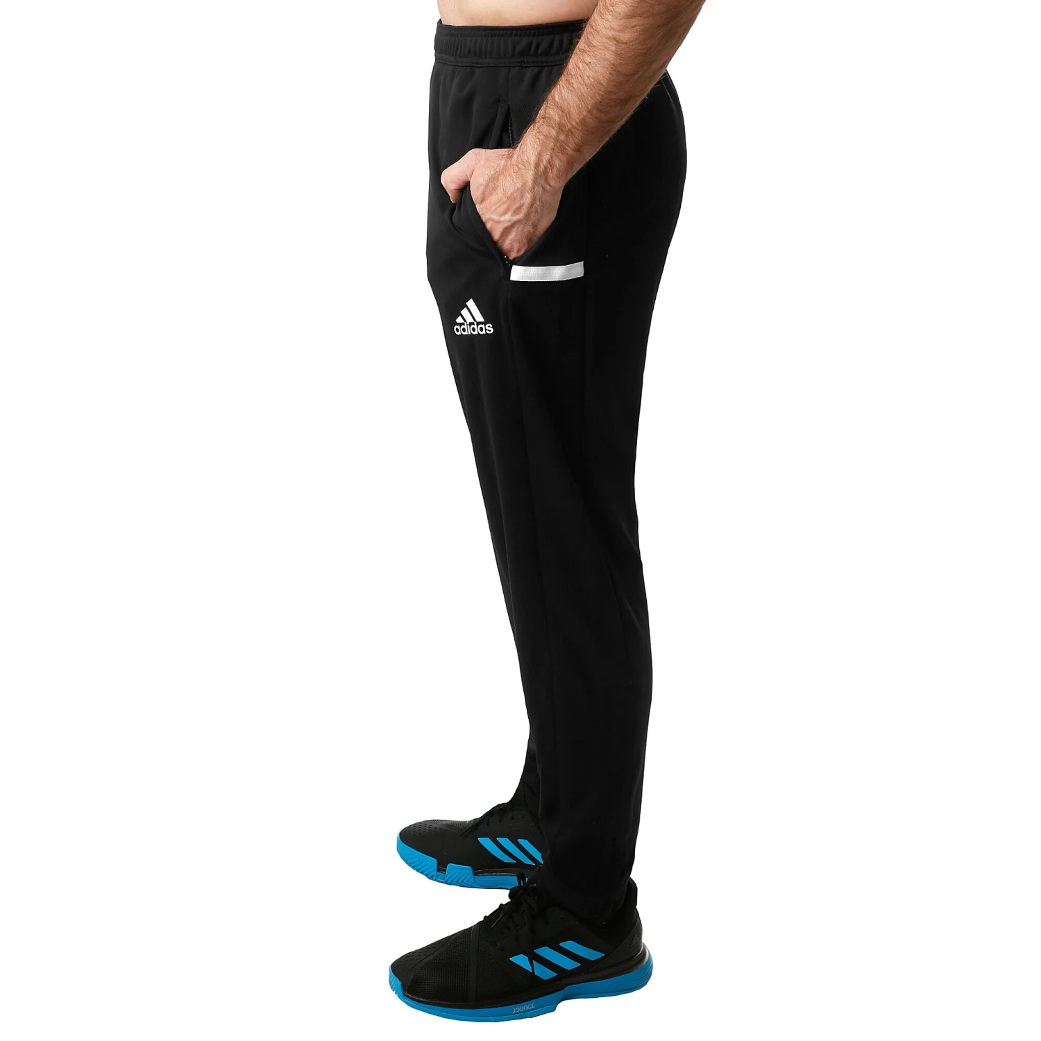 ADIDAS Training T19 Training Pants Men - Black, White - Image 4