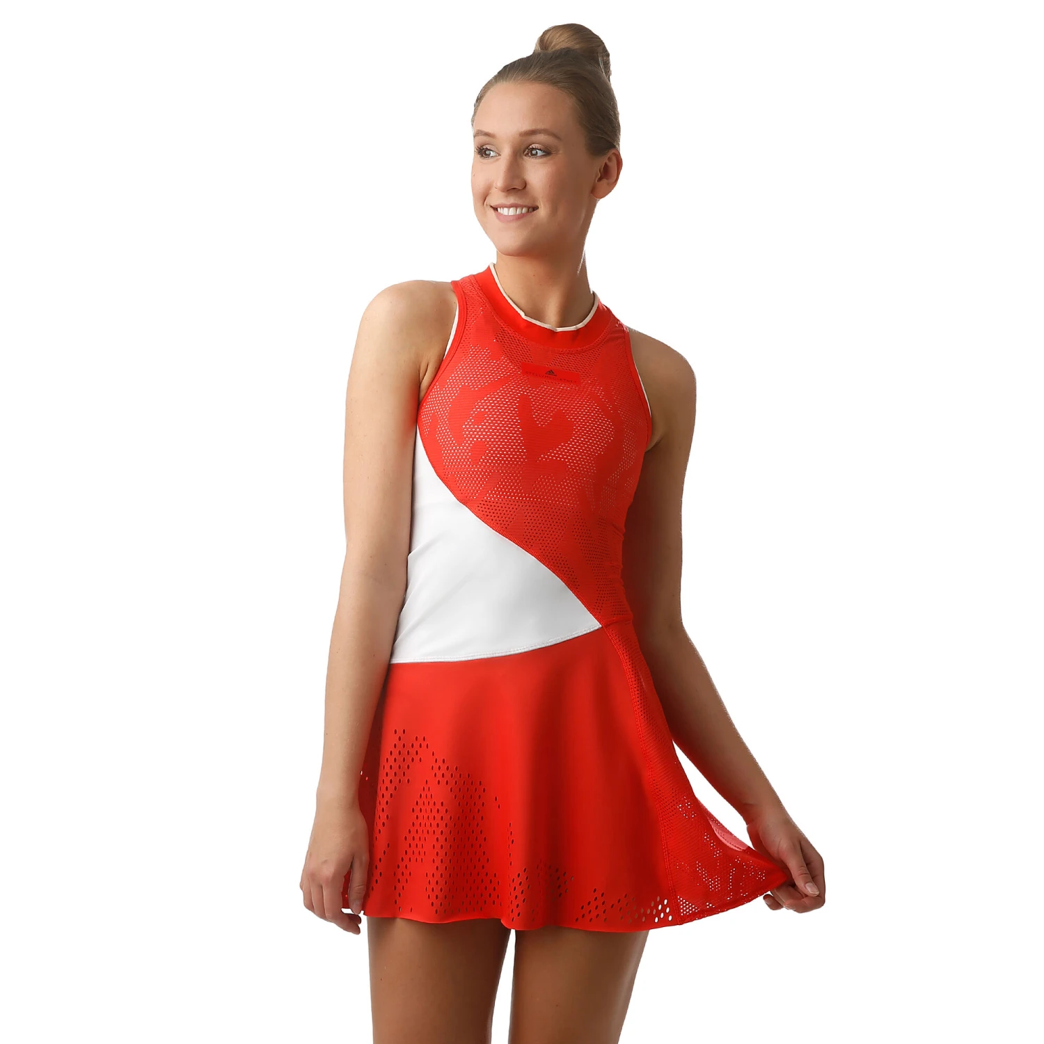 ADIDAS Stella McCartney Dress Women - Red, White - Image 3