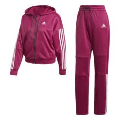 ADIDAS A.Rdy Gati Tracksuit Women - Berry, White