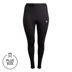 ADIDAS 3-Stripes Plus Size Tight Women - Black
