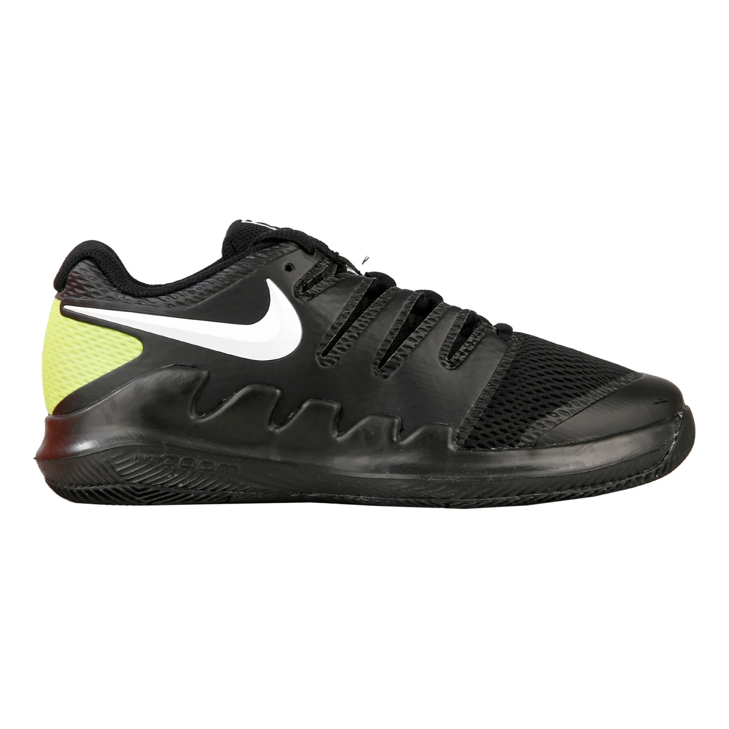 Nike Vapor X All Court Shoe Kids - Black, White