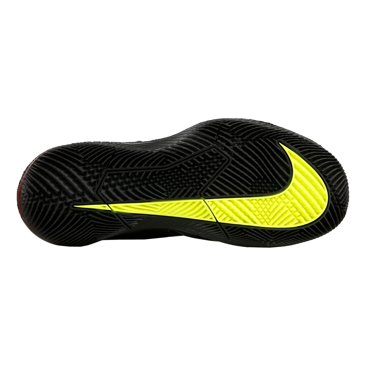Nike Vapor X All Court Shoe Kids - Black, White - Image 4