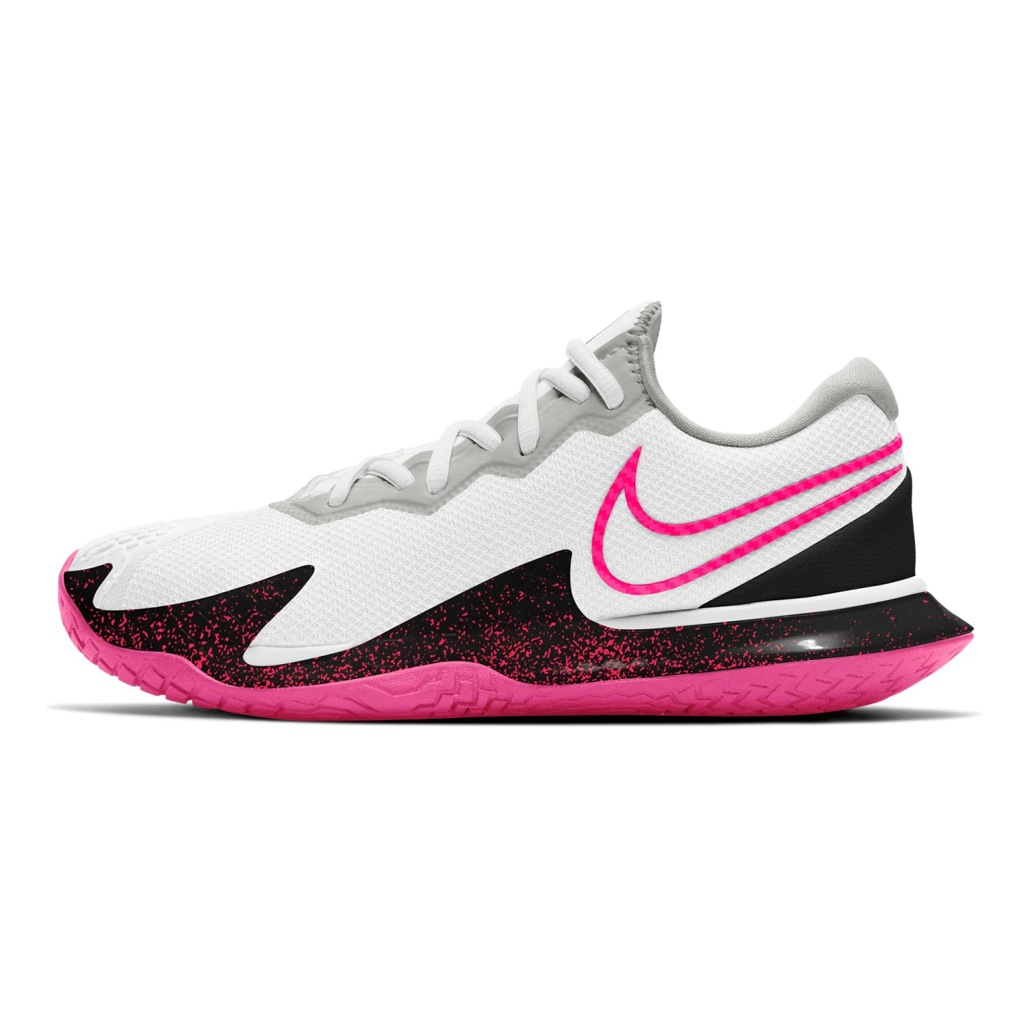 Nike Air Vapor Cage 4 All Court Shoe Women - White, Pink - Image 2