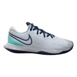 Nike Air Vapor Cage 4 Clay Court Shoe Women - Light Blue, Dark Blue
