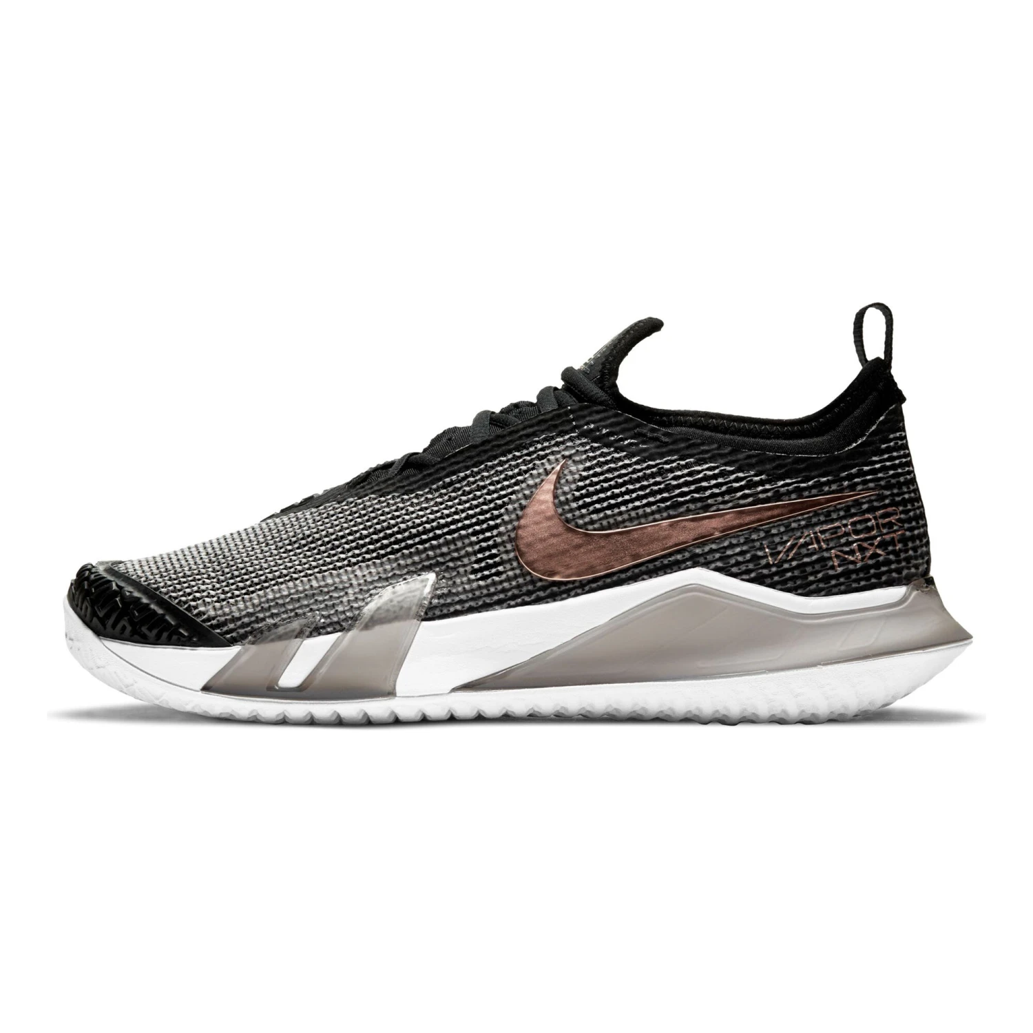 Nike React Vapor NXT All Court Shoe Women - Black, Gold - Image 2