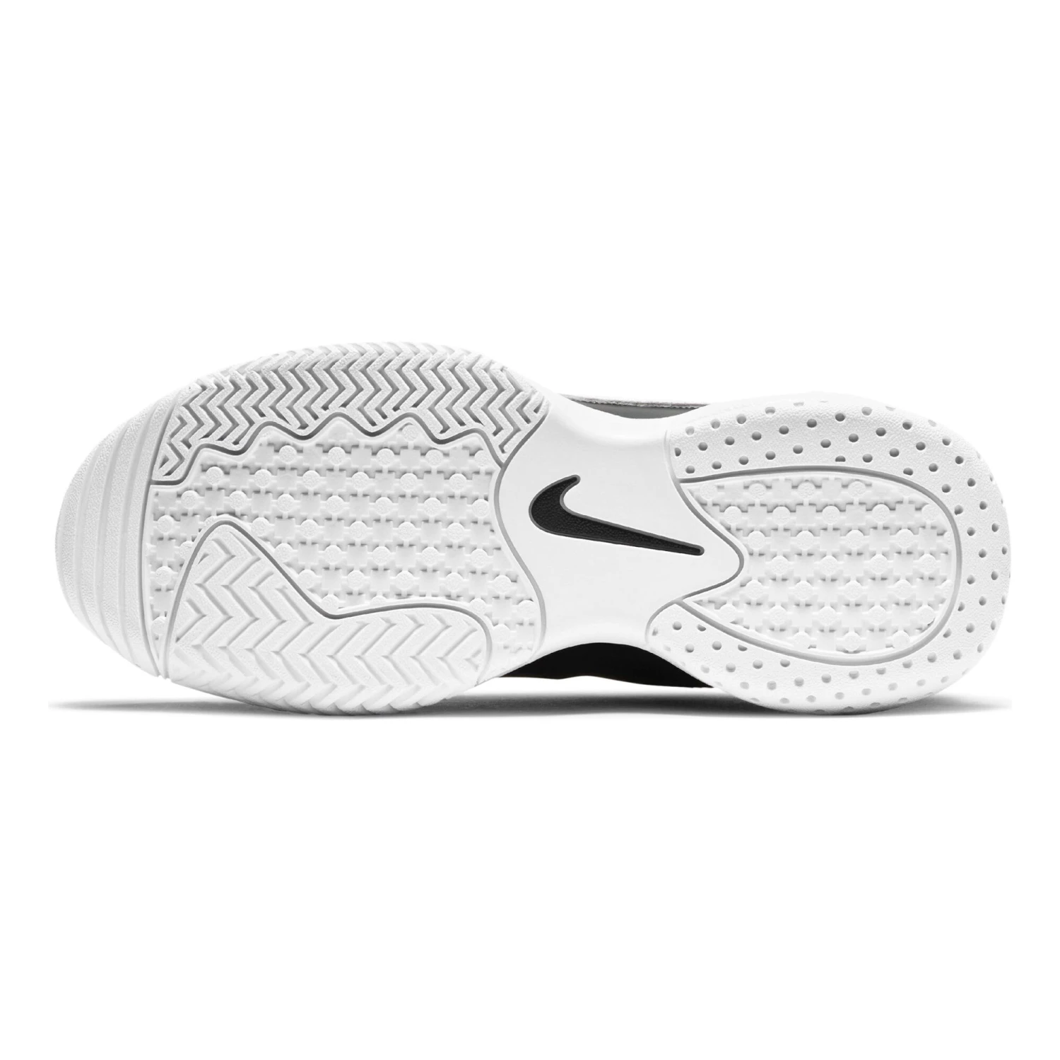 Nike Court Lite 2 All Court Shoe Kids - Black, White - Image 5