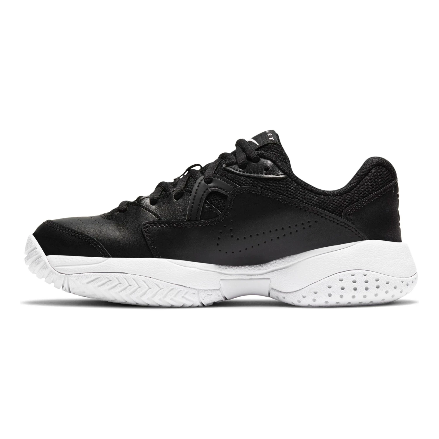 Nike Court Lite 2 All Court Shoe Kids - Black, White - Image 8