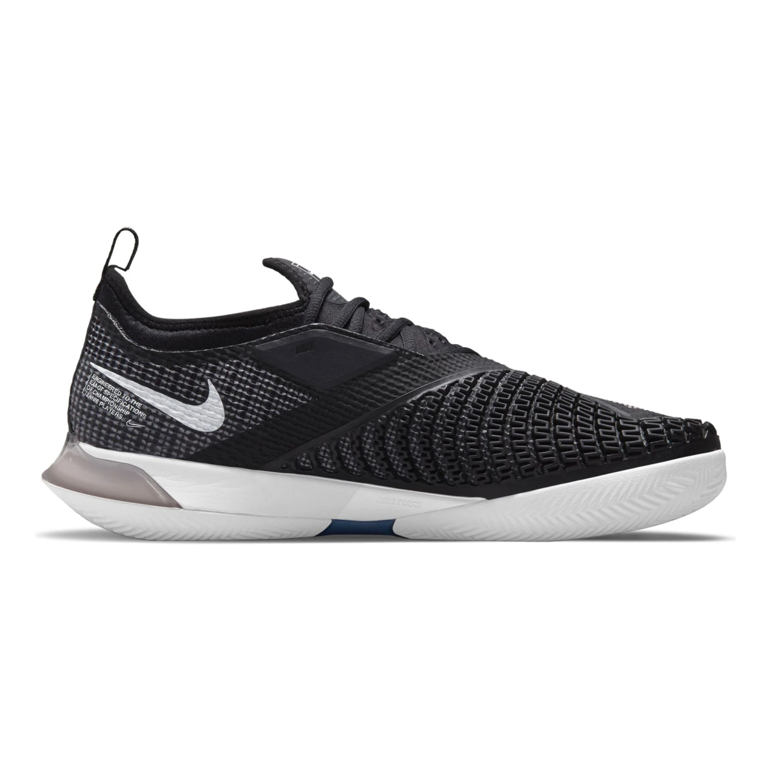 Nike React Vapor NXT Clay Court Shoe Men - Black, White - Image 7