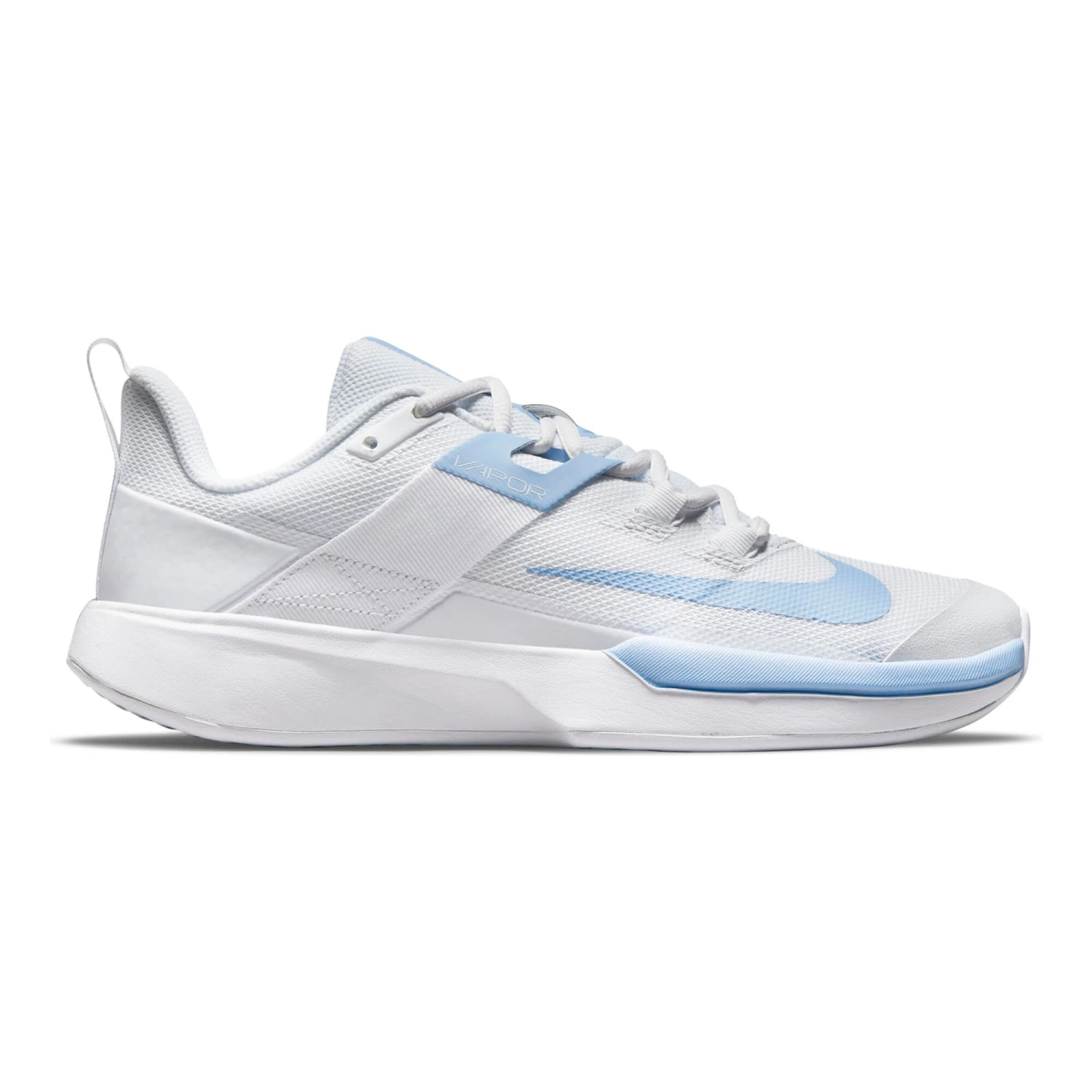 Nike Vapor Lite All Court Shoe Women - White, Light Blue