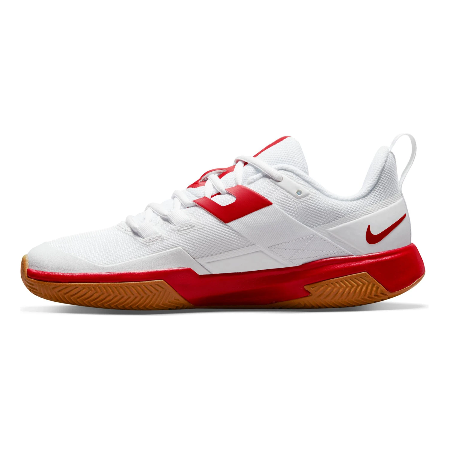 Nike Vapor Lite Clay Court Shoe Women - White, Red - Image 8