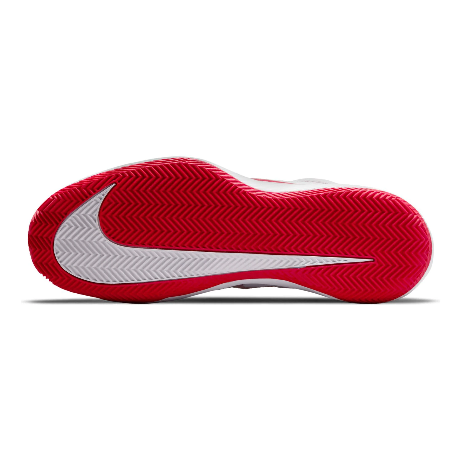 Nike Air Zoom Vapor Pro Clay Court Shoe Men - White, Red - Image 5