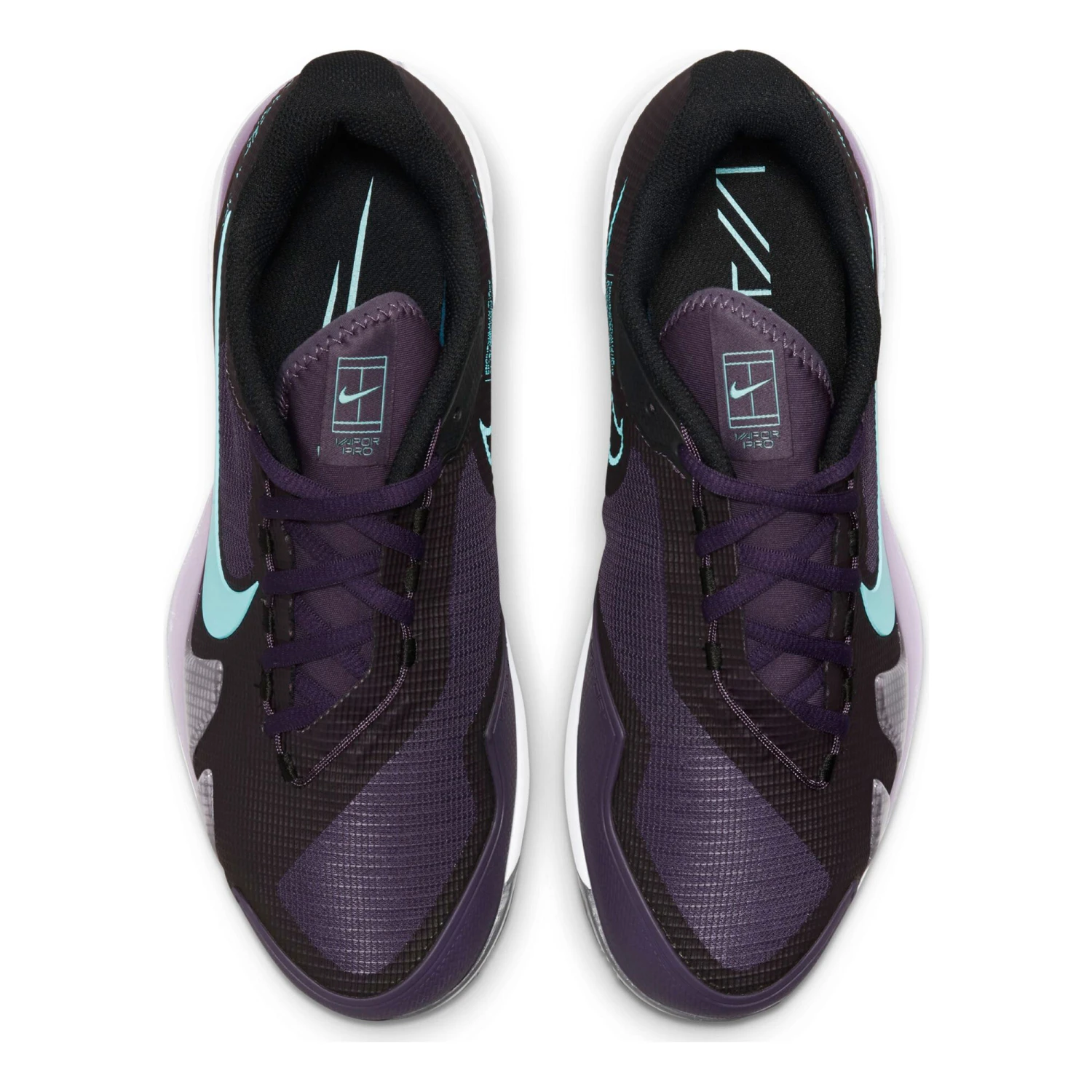 Nike Zoom Vapor Pro Clay Court Shoe Women - Dark Blue, Turquoise - Image 4