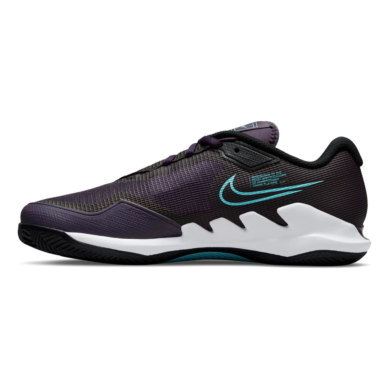 Nike Zoom Vapor Pro Clay Court Shoe Women - Dark Blue, Turquoise - Image 8