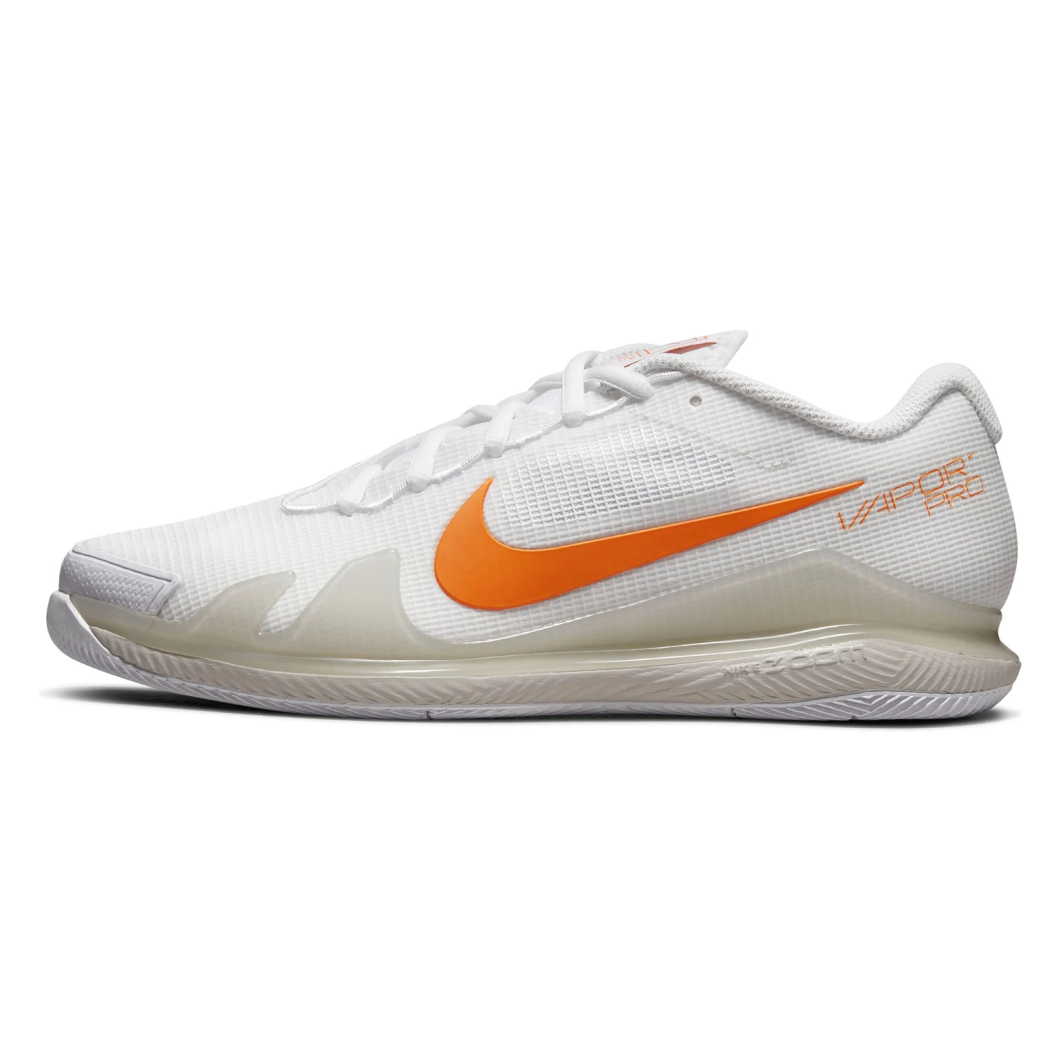 Nike Air Zoom Vapor Pro All Court Shoe Women - White, Orange - Image 2
