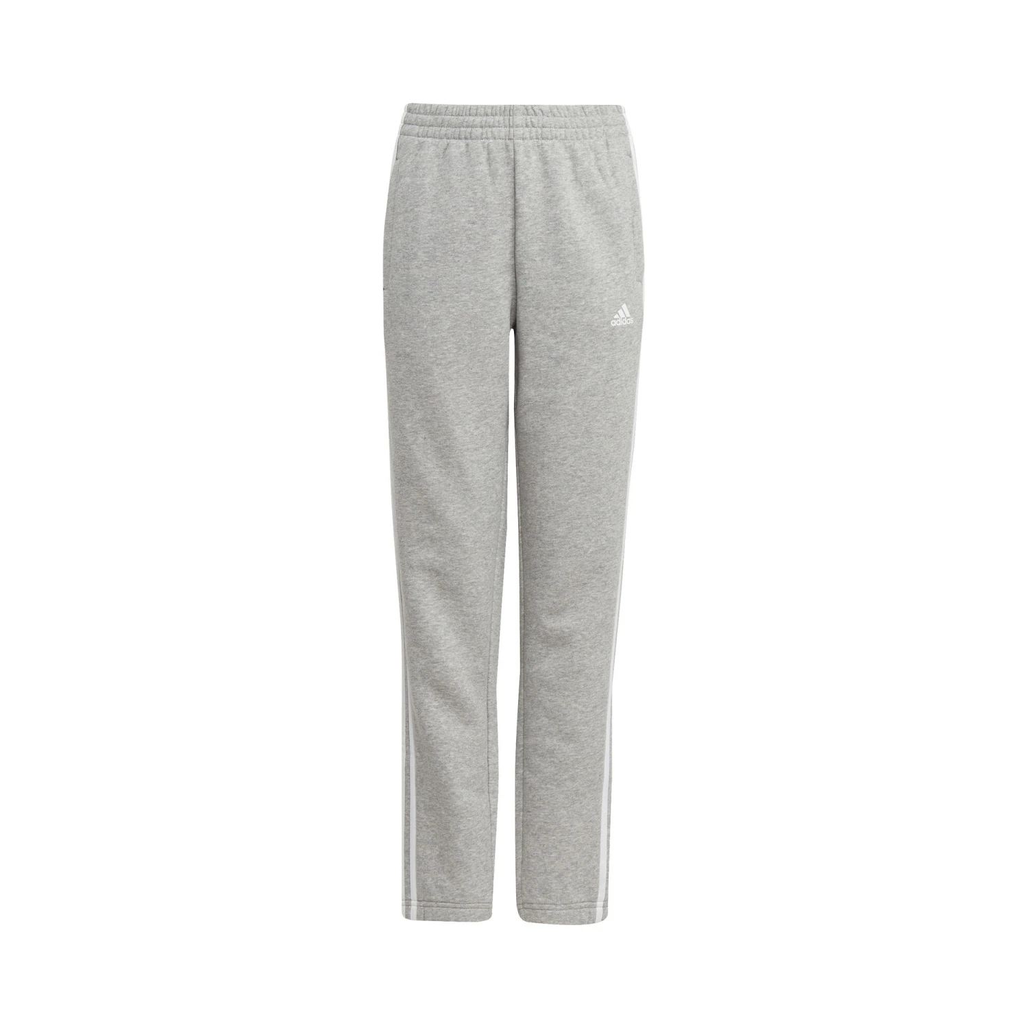 ADIDAS 3-Stripes Fleece Training Pants Boys - Lightgrey, White