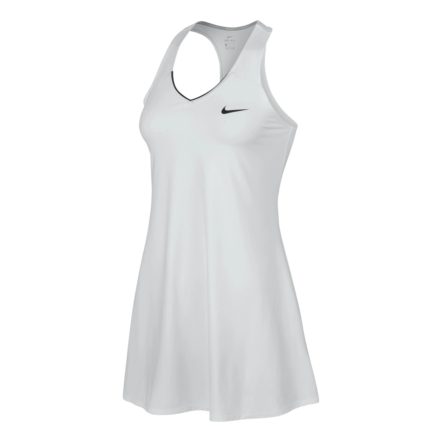 Nike Court Dress Women - White, Black - Image 6