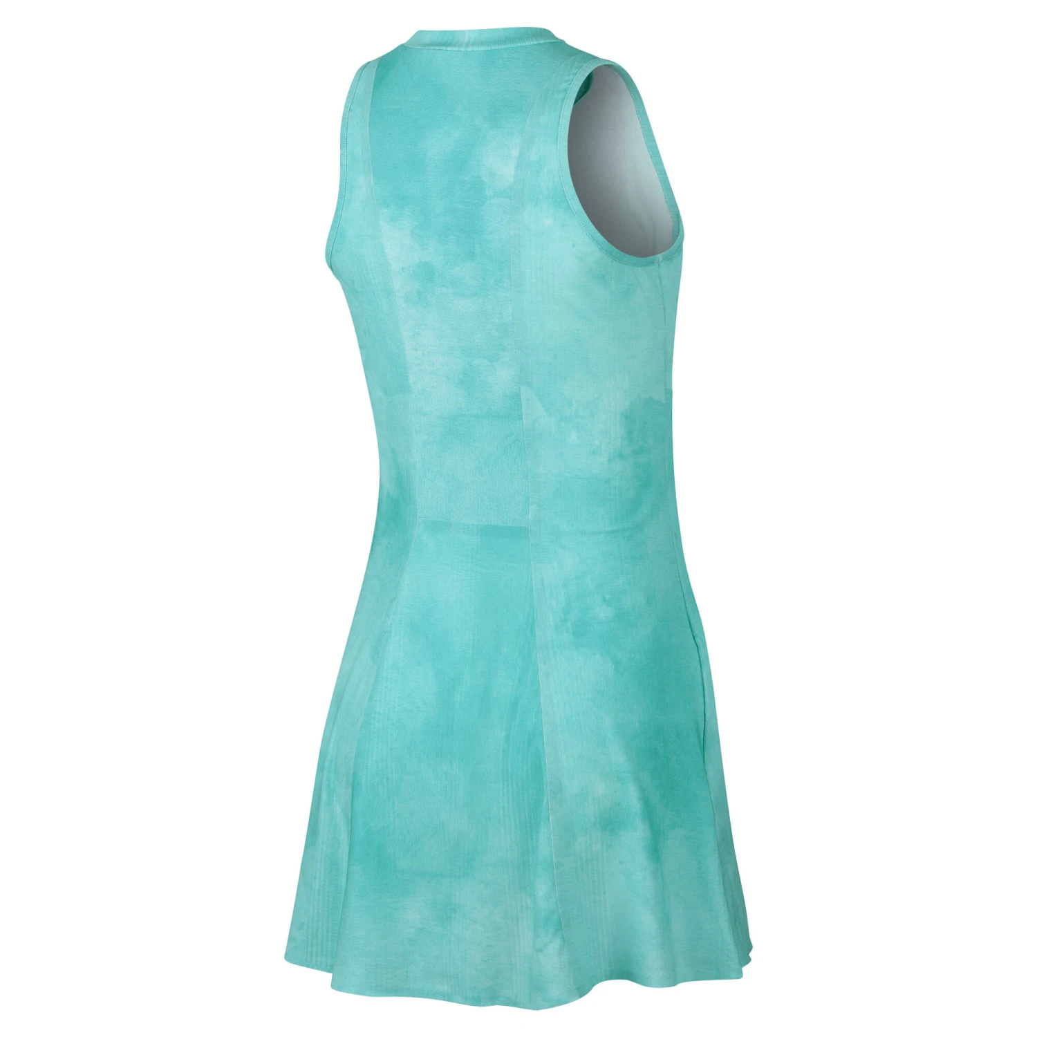 Nike Court Dri-FIT Maria Printed Dress Women - Turquoise, Dark Grey - Image 8