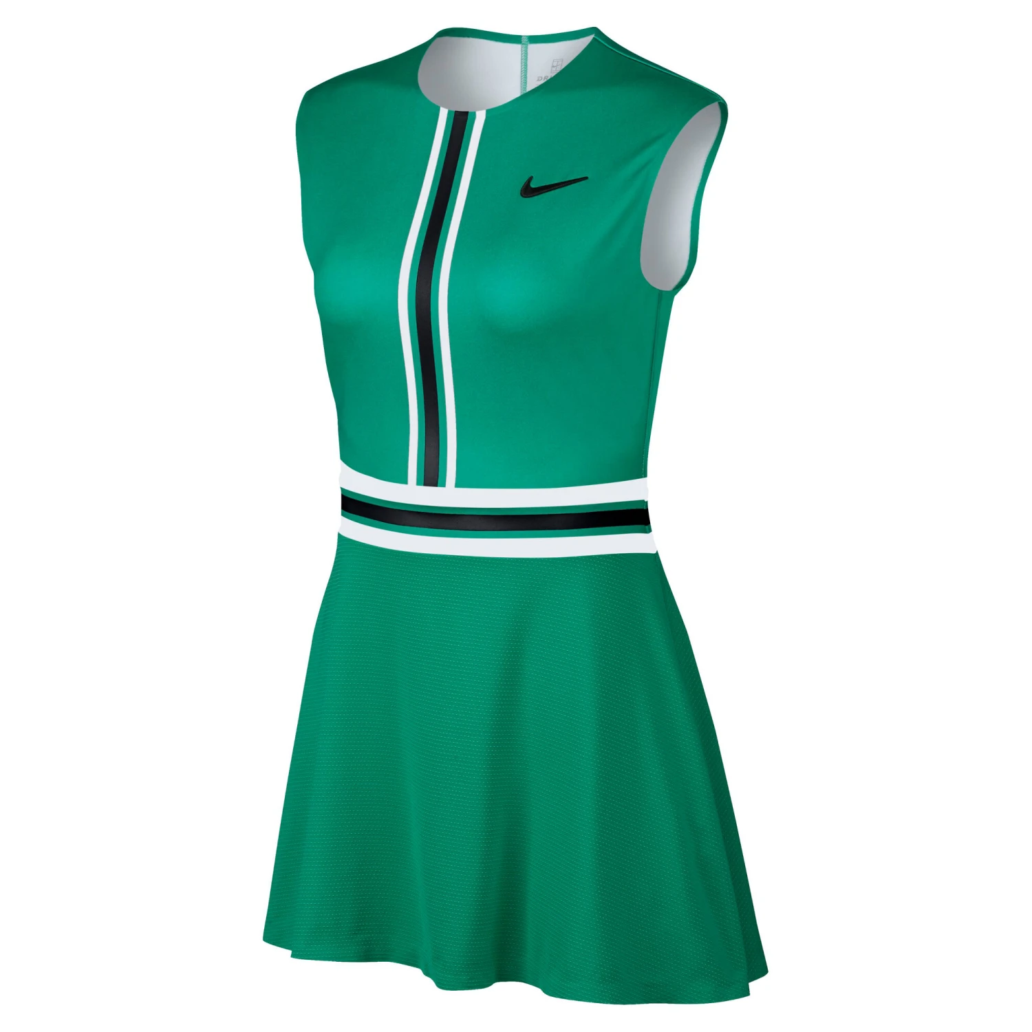 Nike Court Dress Women - Green, White - Image 7