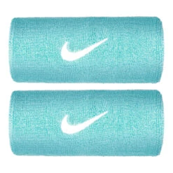 Nike Premier Promo Wristband - Turquoise, White