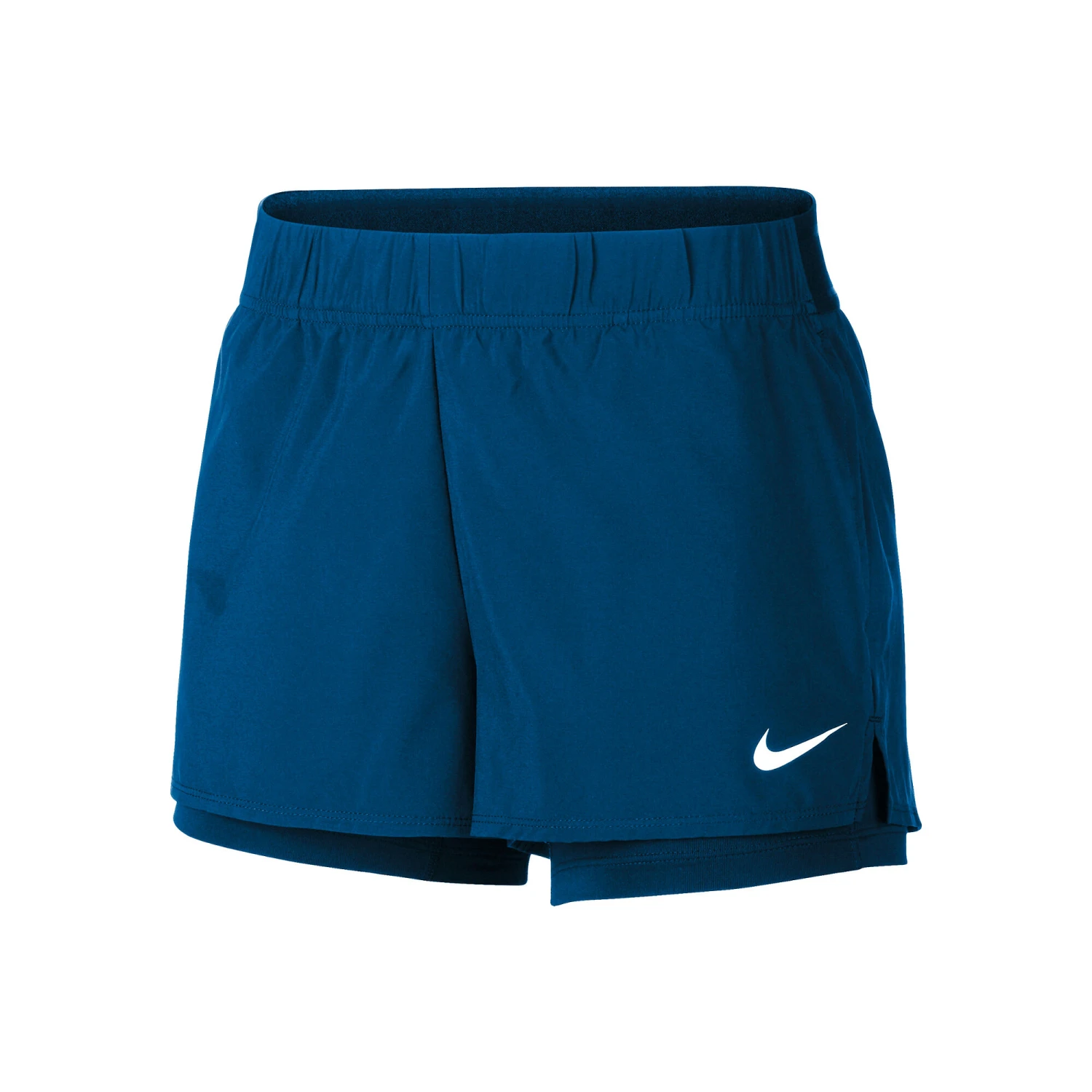 Nike Court Flex Shorts Women - Petrol, White - Image 5