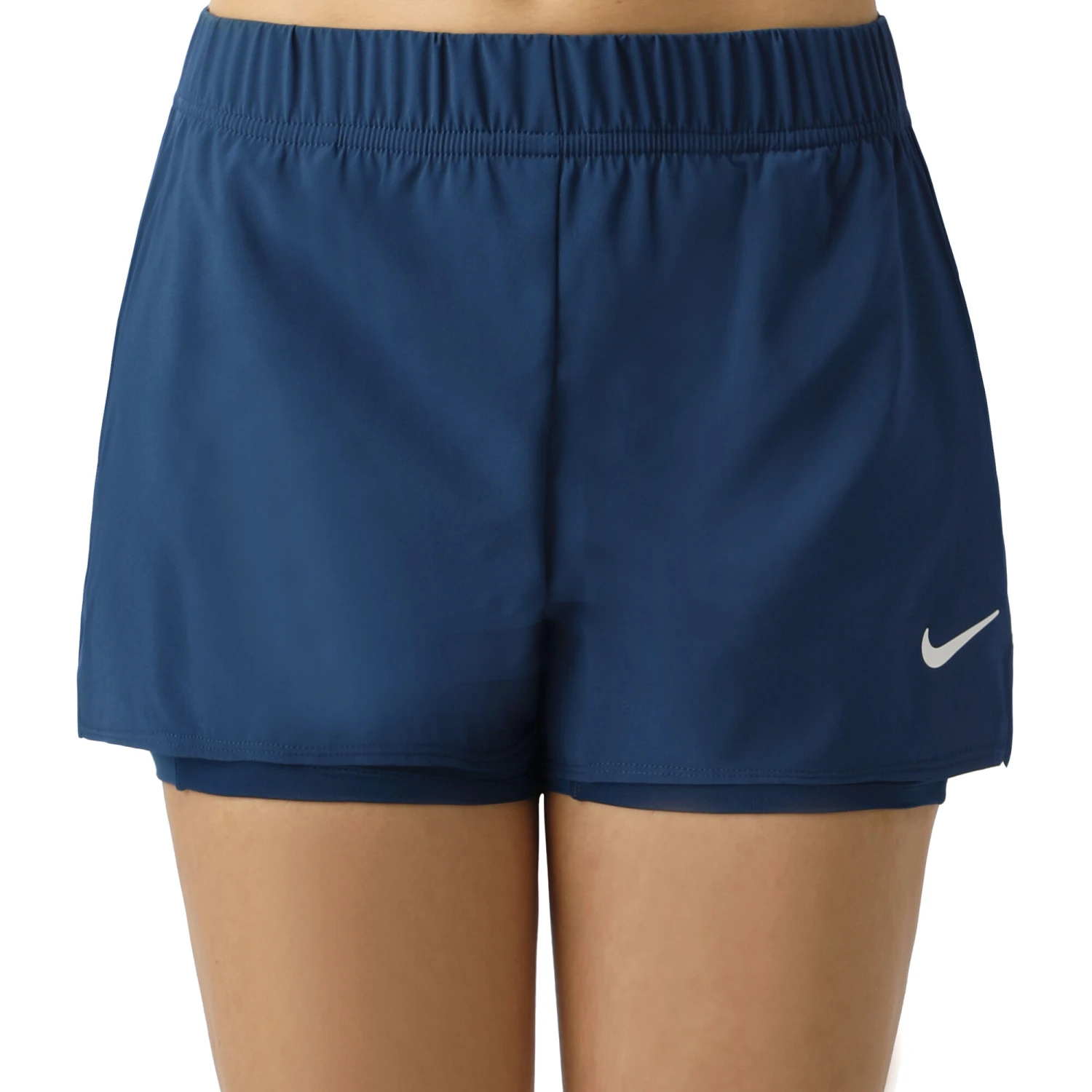 Nike Court Flex Shorts Women - Petrol, White