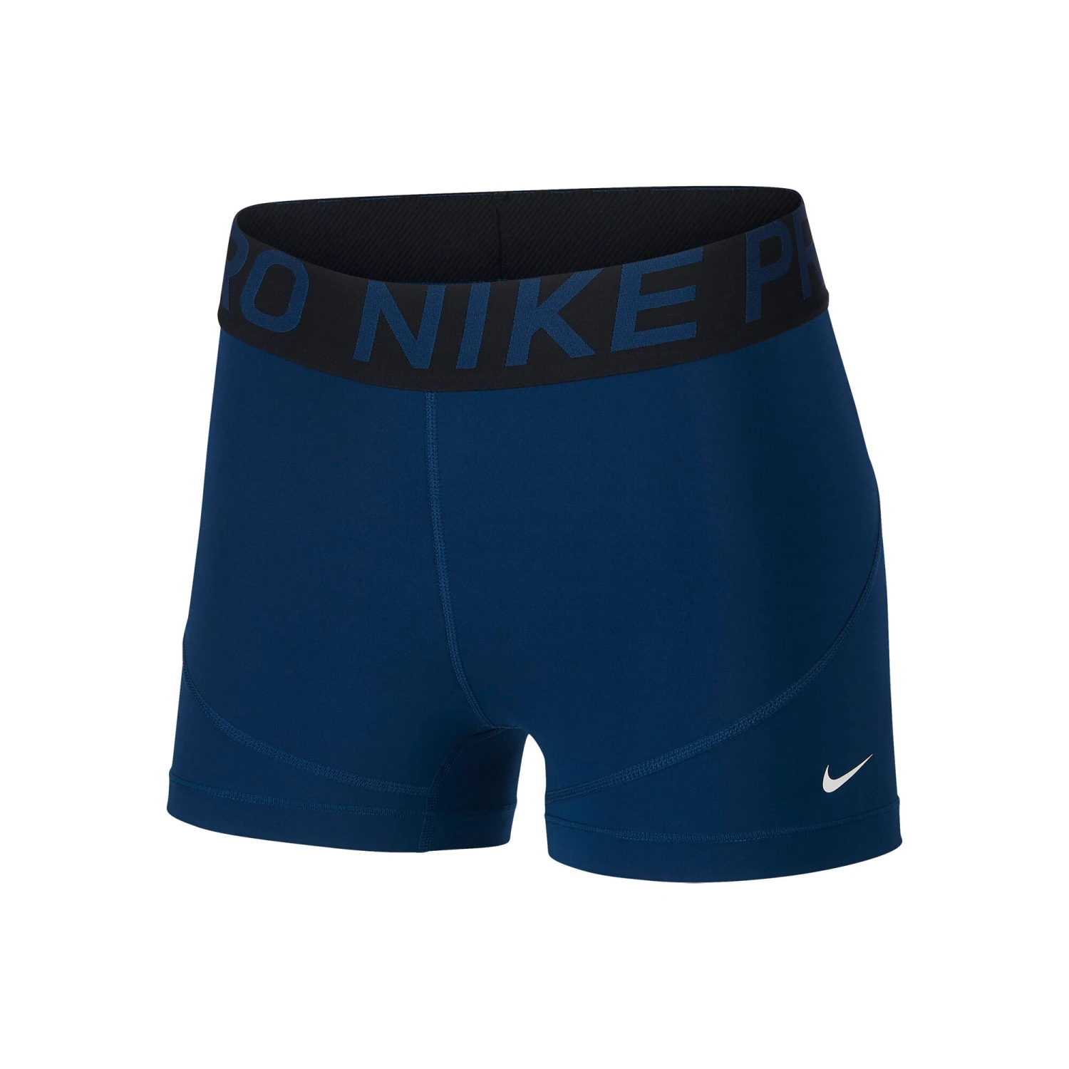 Nike Pro 3in Shorts Women - Petrol, White