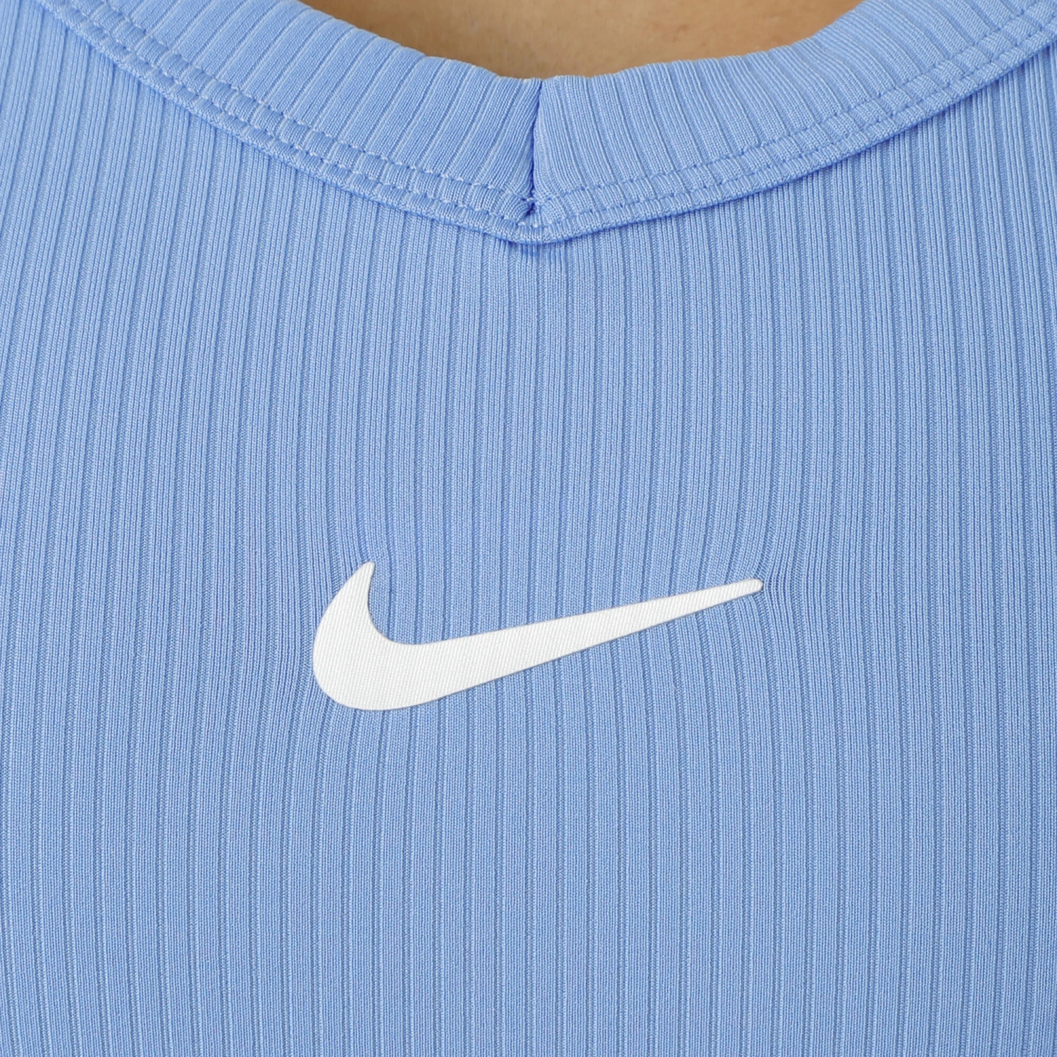 Nike Court Dry Dress Women - Light Blue, White - Image 4