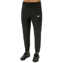 Nike Rafael Nadal Court Training Pants Men - Black, Neon Yellow