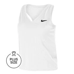 Nike Court Victory Plus Size Tank Top Women - White