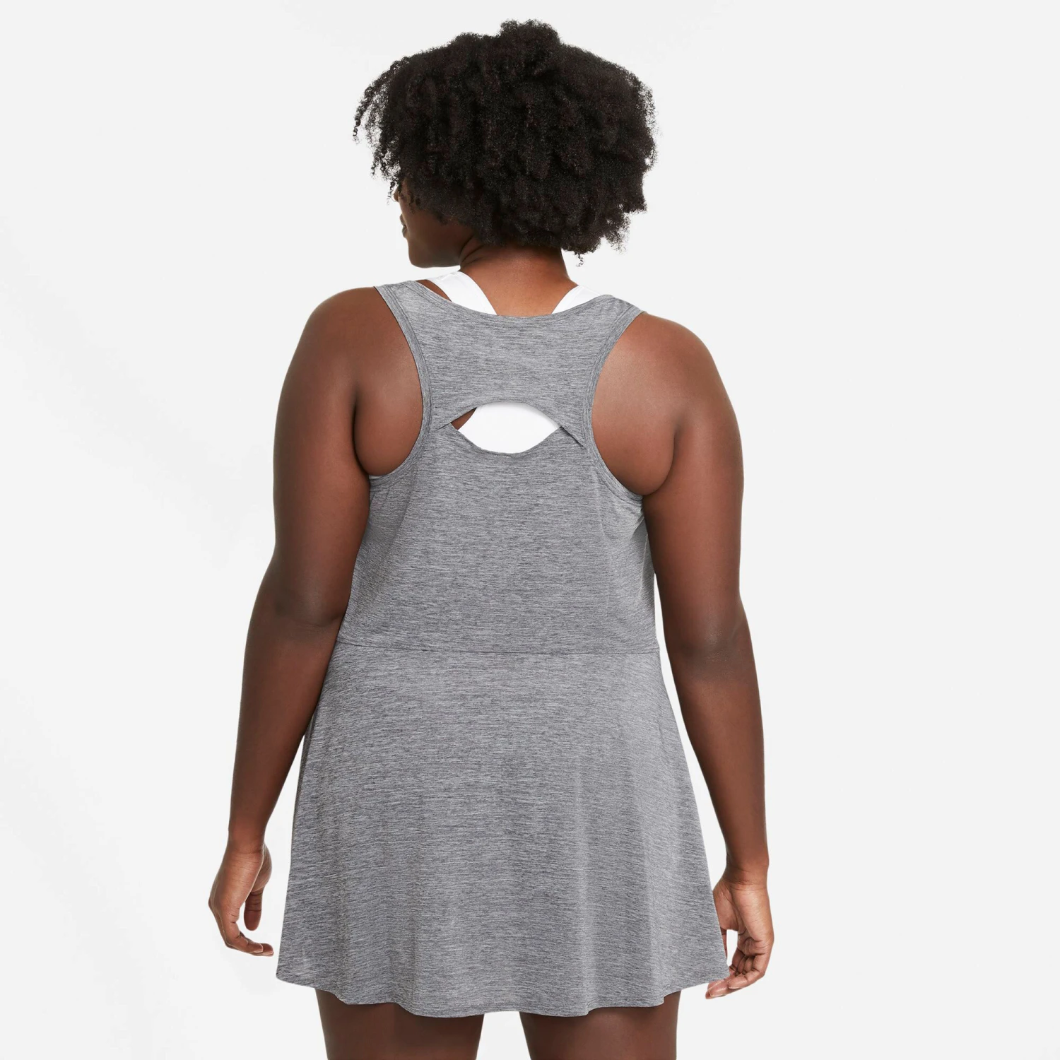 Nike Court Advantage Plus Size Dress Women - Lightgrey - Image 5
