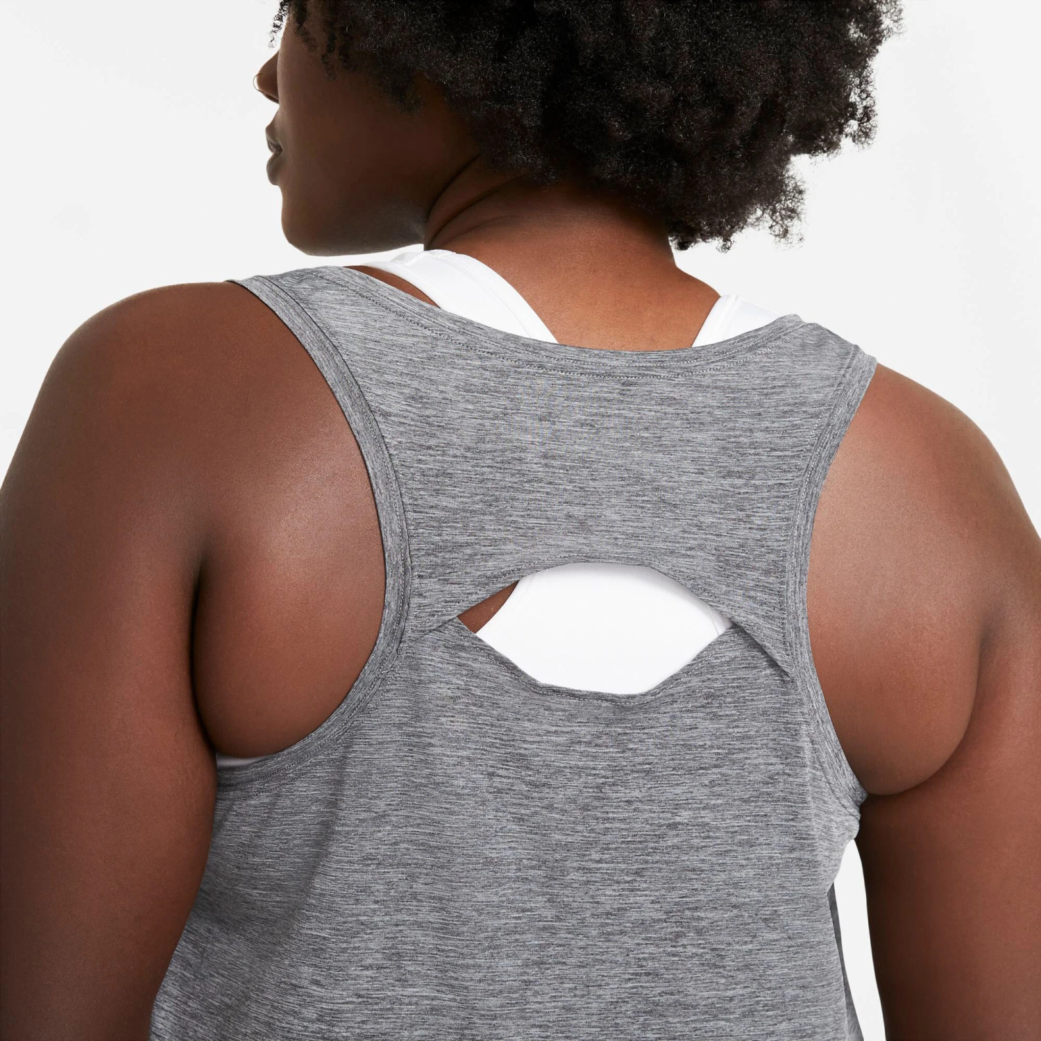 Nike Court Advantage Plus Size Dress Women - Lightgrey - Image 6