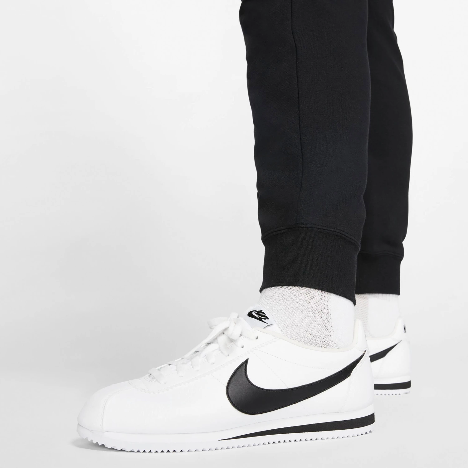 Nike Sportswear Essential Plus Size Training Pants Women - Black, White - Image 8