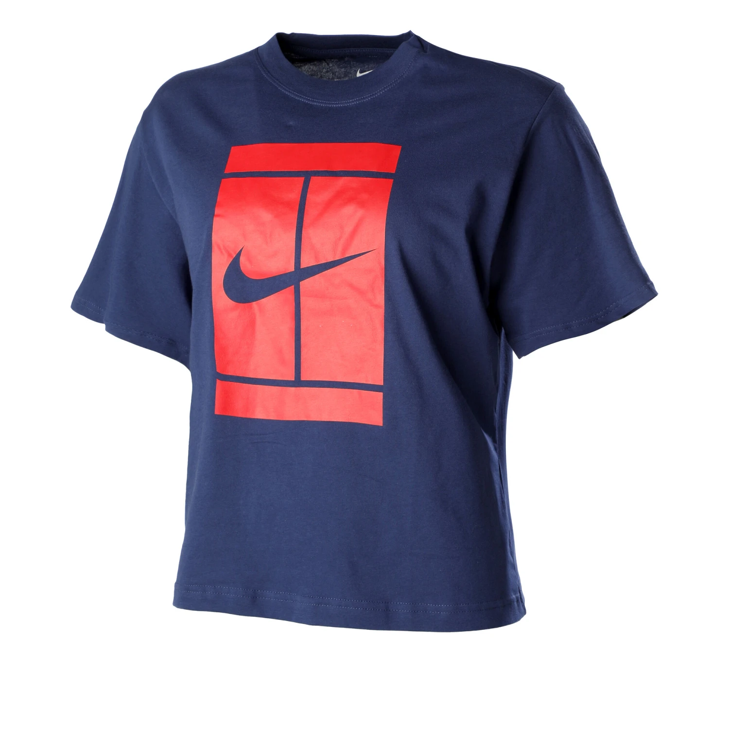 Nike Court Seasonal T-Shirt Women - Dark Blue, Red