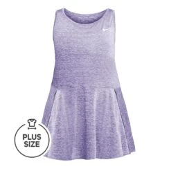 Nike Dri-Fit Advantage Plus Size Dress Women - Violet