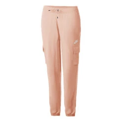 Nike Sportswear Essential Fleece Cargo Training Pants Women - Pink