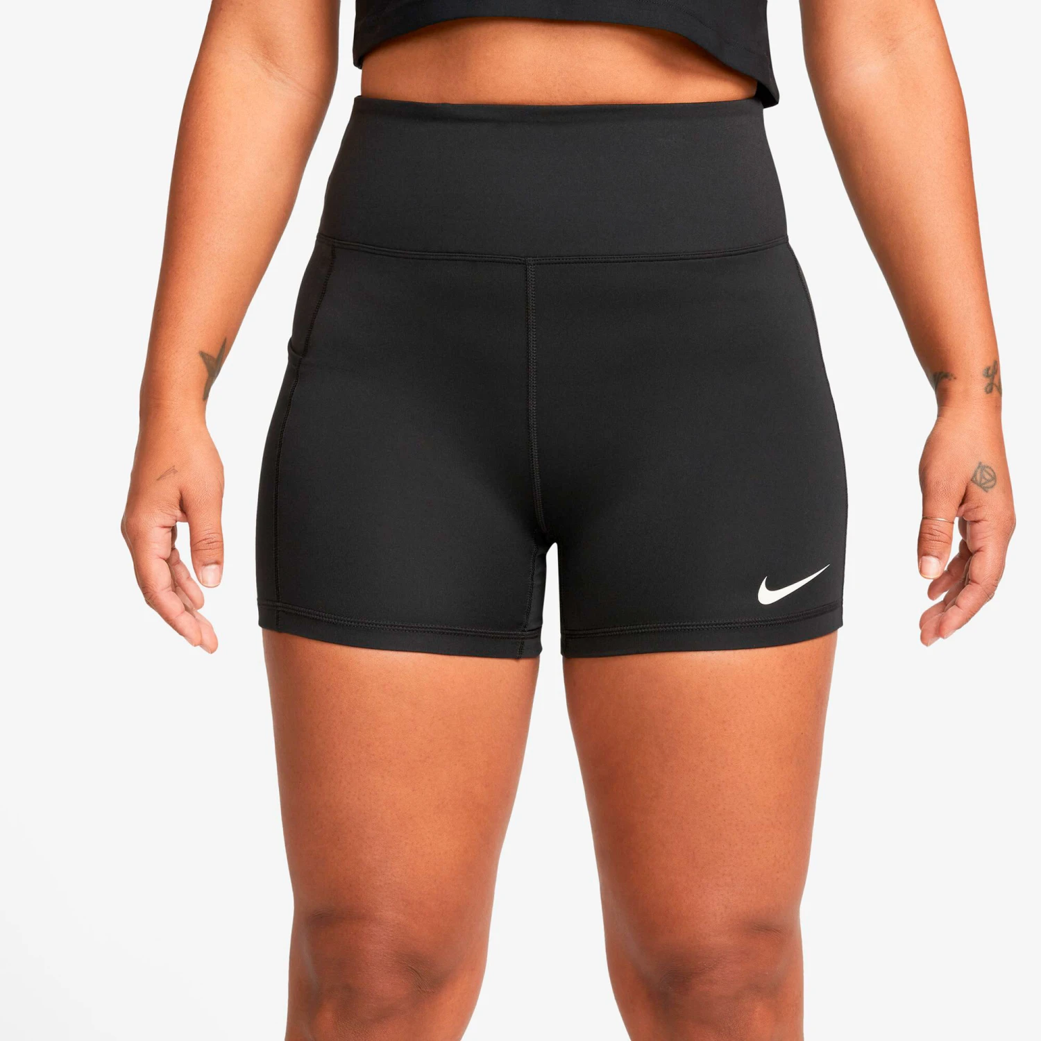Nike Dri-Fit Club Heritage 4in Shorts Women - Black - Image 11