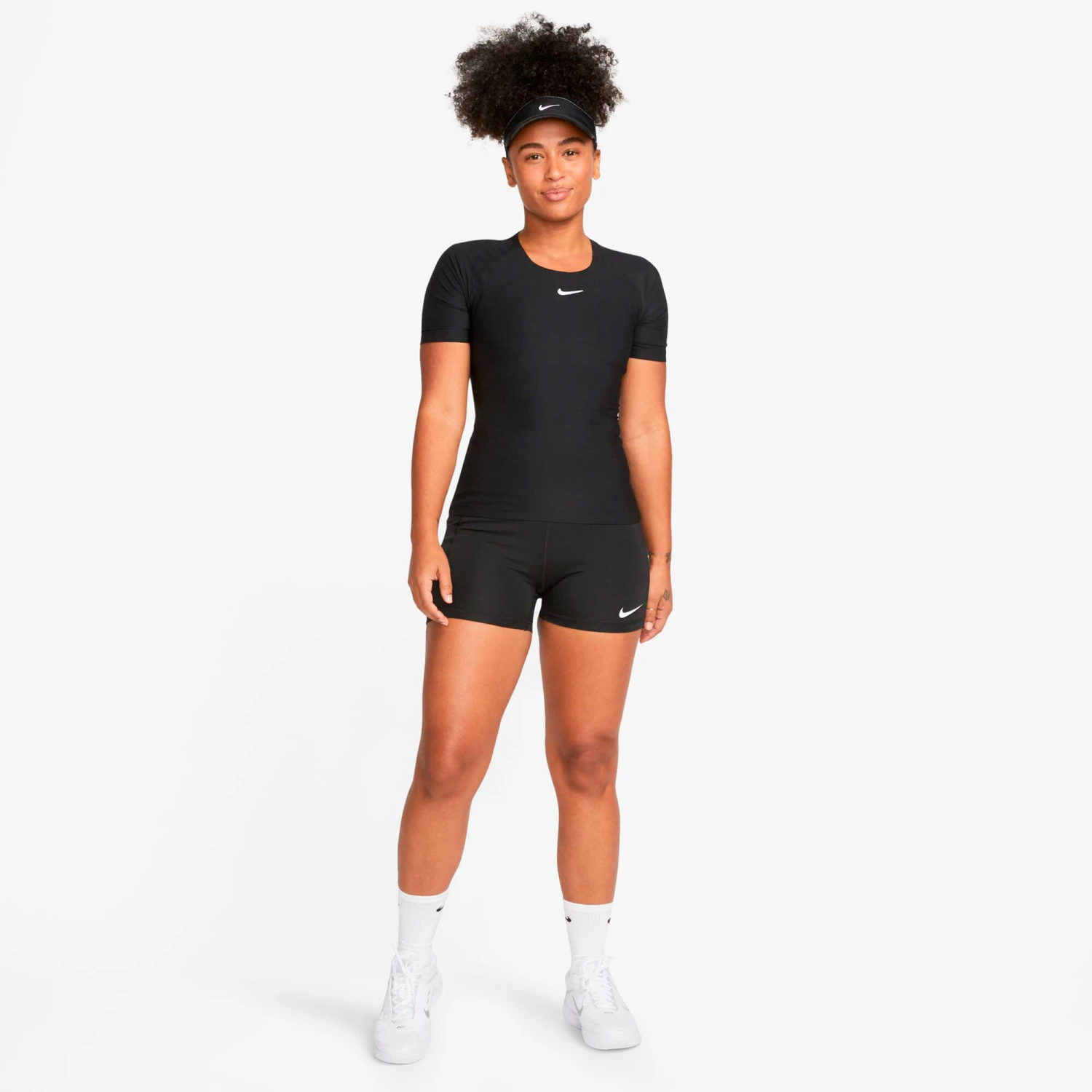 Nike Dri-Fit Club Heritage 4in Shorts Women - Black - Image 14