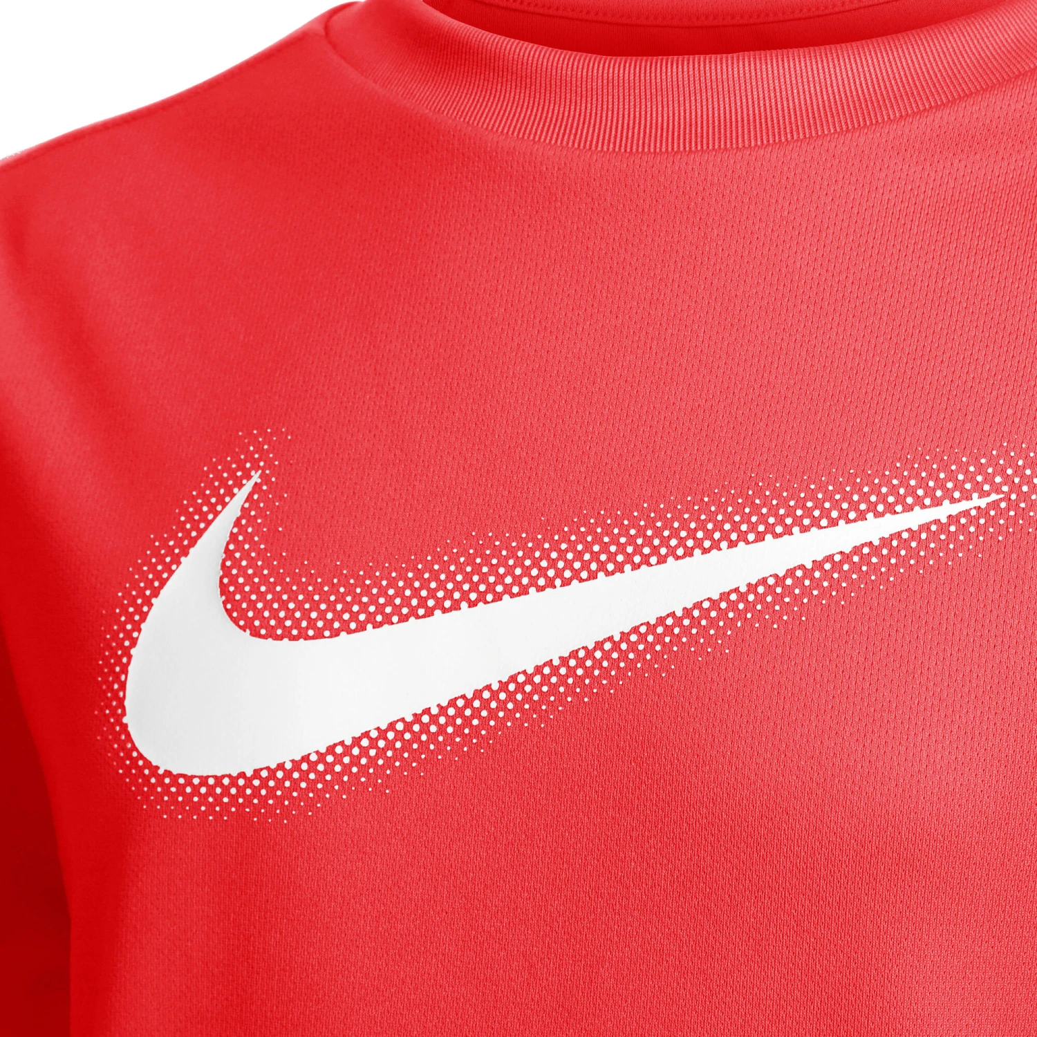 Nike Dri-Fit Graphic T-Shirt Boys - Red, White - Image 3