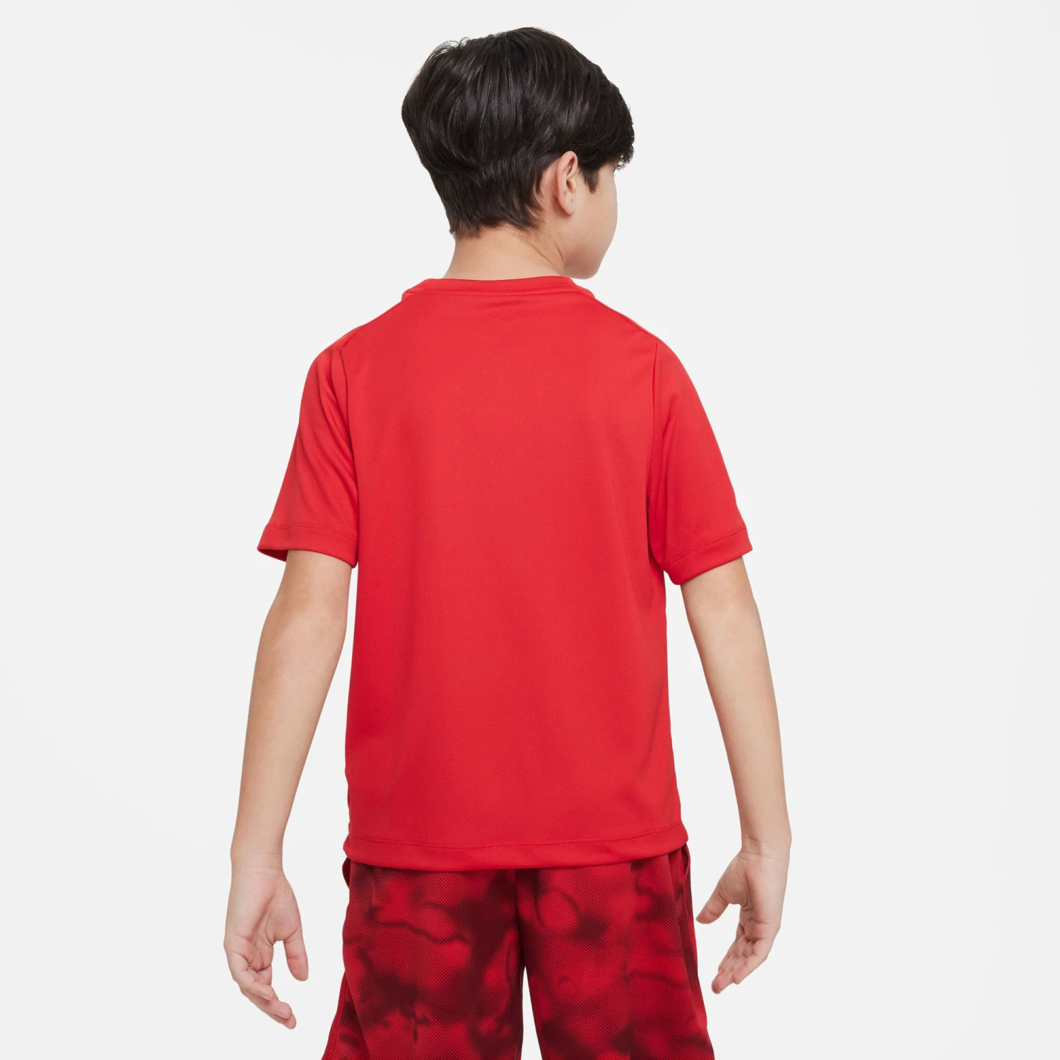 Nike Dri-Fit Graphic T-Shirt Boys - Red, White - Image 5