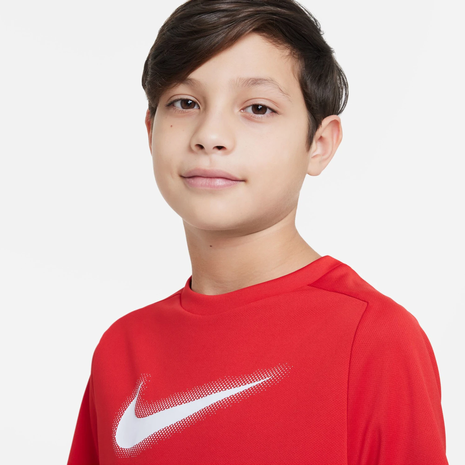 Nike Dri-Fit Graphic T-Shirt Boys - Red, White - Image 6